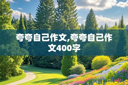 夸夸自己作文,夸夸自己作文400字