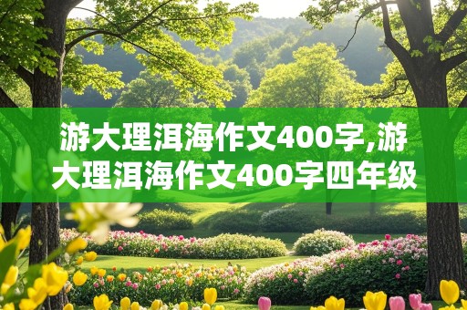 游大理洱海作文400字,游大理洱海作文400字四年级