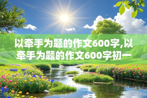 以牵手为题的作文600字,以牵手为题的作文600字初一