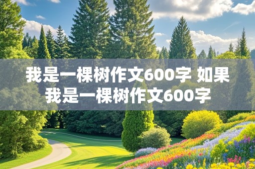 我是一棵树作文600字 如果我是一棵树作文600字