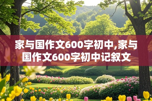 家与国作文600字初中,家与国作文600字初中记叙文