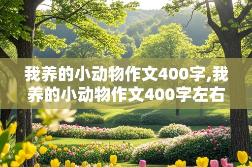 我养的小动物作文400字,我养的小动物作文400字左右