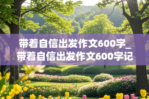 带着自信出发作文600字_带着自信出发作文600字记叙文