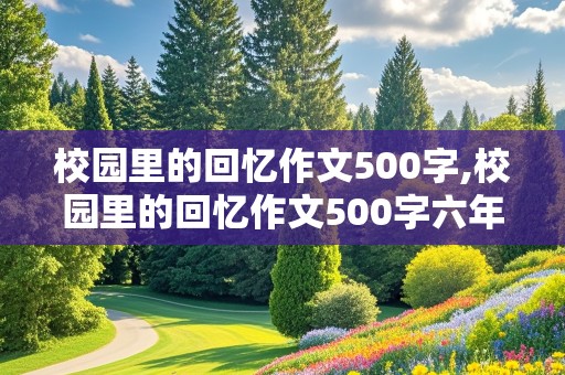 校园里的回忆作文500字,校园里的回忆作文500字六年级