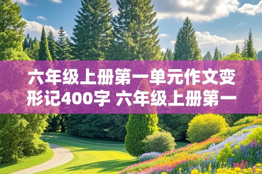 六年级上册第一单元作文变形记400字 六年级上册第一单元作文变形记400字左右