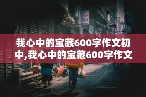 我心中的宝藏600字作文初中,我心中的宝藏600字作文初中生