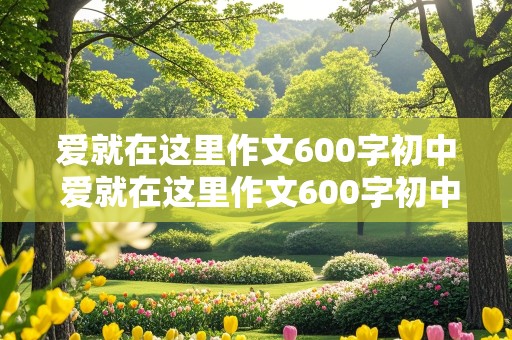 爱就在这里作文600字初中 爱就在这里作文600字初中生