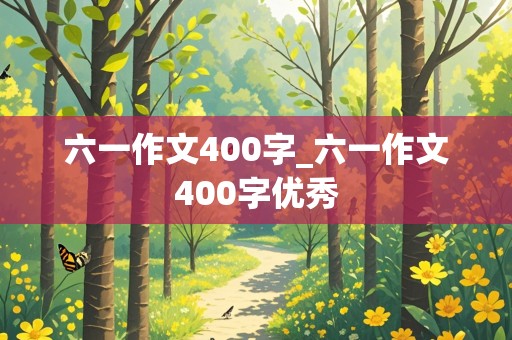 六一作文400字_六一作文400字优秀