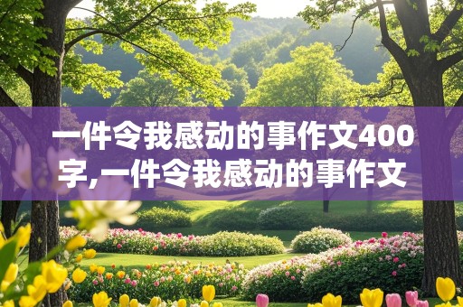 一件令我感动的事作文400字,一件令我感动的事作文400字四年级