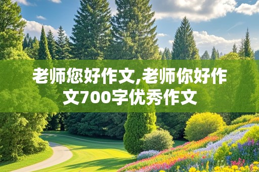 老师您好作文,老师你好作文700字优秀作文