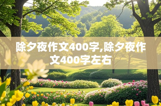 除夕夜作文400字,除夕夜作文400字左右