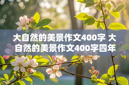 大自然的美景作文400字 大自然的美景作文400字四年级