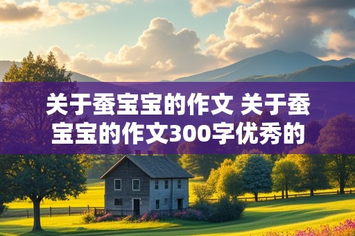 关于蚕宝宝的作文 关于蚕宝宝的作文300字优秀的