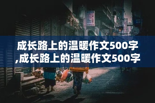 成长路上的温暖作文500字,成长路上的温暖作文500字初一