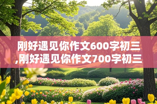 刚好遇见你作文600字初三,刚好遇见你作文700字初三