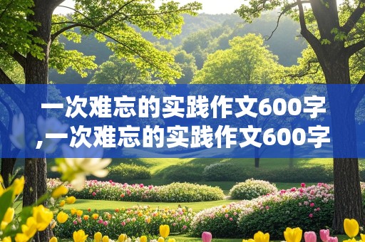 一次难忘的实践作文600字,一次难忘的实践作文600字初一