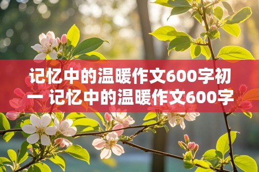 记忆中的温暖作文600字初一 记忆中的温暖作文600字初一 家人