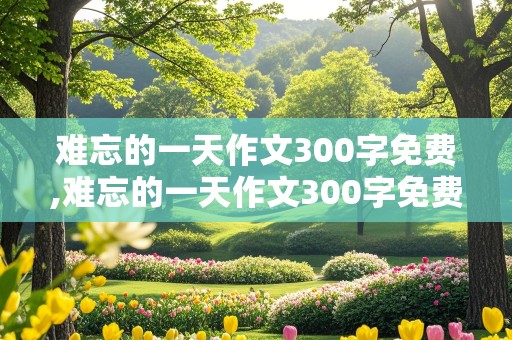 难忘的一天作文300字免费,难忘的一天作文300字免费阅读