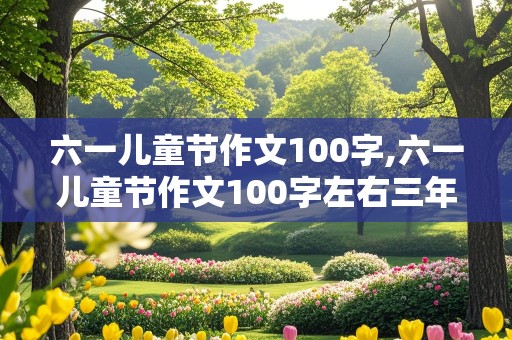 六一儿童节作文100字,六一儿童节作文100字左右三年级