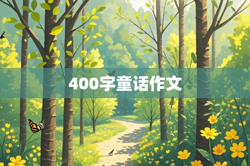 400字童话作文