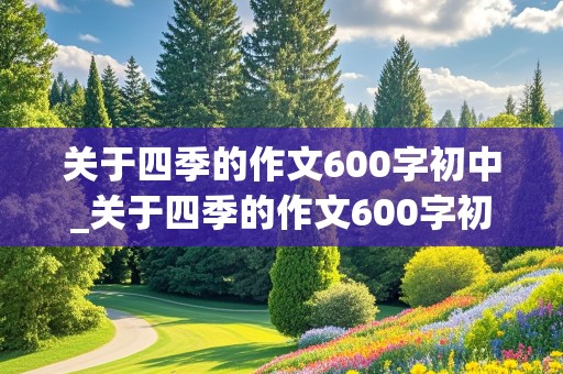 关于四季的作文600字初中_关于四季的作文600字初中作文