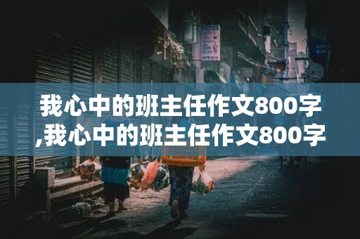 我心中的班主任作文800字,我心中的班主任作文800字高中