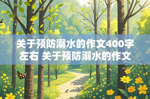 关于预防溺水的作文400字左右 关于预防溺水的作文400字左右怎么写