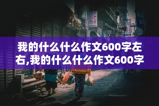 我的什么什么作文600字左右,我的什么什么作文600字左右写人