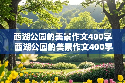 西湖公园的美景作文400字 西湖公园的美景作文400字怎么写