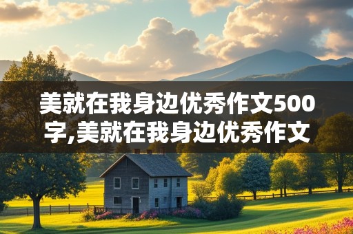 美就在我身边优秀作文500字,美就在我身边优秀作文500字怎么写