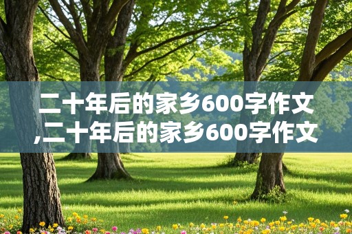 二十年后的家乡600字作文,二十年后的家乡600字作文免费抄