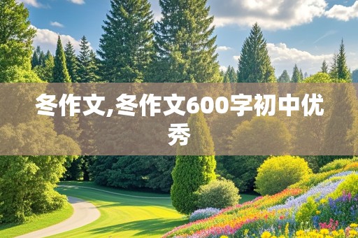 冬作文,冬作文600字初中优秀