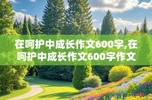 在呵护中成长作文600字,在呵护中成长作文600字作文