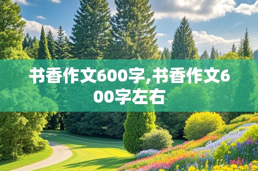 书香作文600字,书香作文600字左右