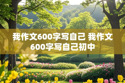 我作文600字写自己 我作文600字写自己初中