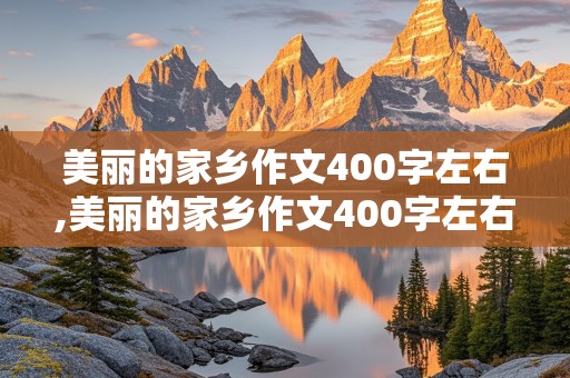 美丽的家乡作文400字左右,美丽的家乡作文400字左右四年级