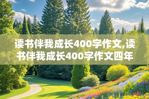 读书伴我成长400字作文,读书伴我成长400字作文四年级