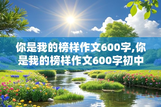 你是我的榜样作文600字,你是我的榜样作文600字初中