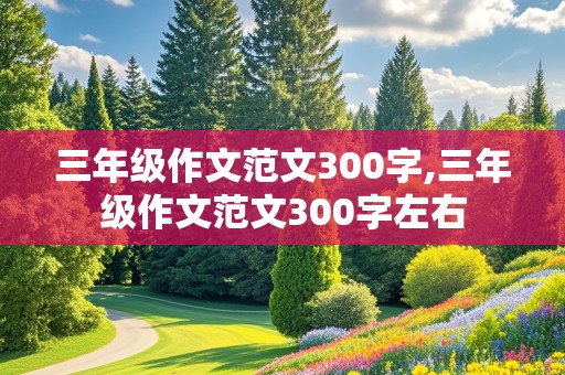 三年级作文范文300字,三年级作文范文300字左右