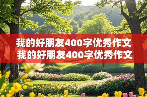 我的好朋友400字优秀作文 我的好朋友400字优秀作文四年级