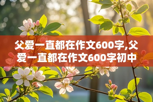 父爱一直都在作文600字,父爱一直都在作文600字初中