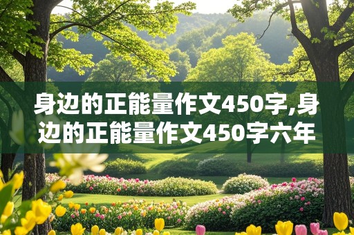 身边的正能量作文450字,身边的正能量作文450字六年级