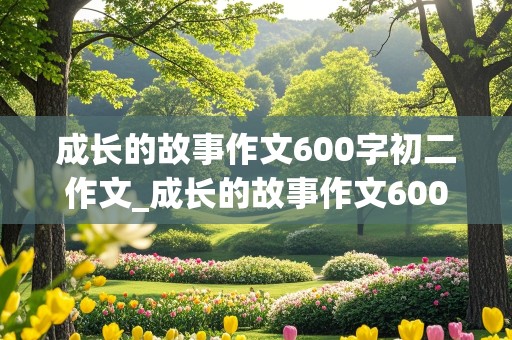 成长的故事作文600字初二作文_成长的故事作文600字初二作文一波三折