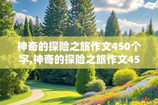 神奇的探险之旅作文450个字,神奇的探险之旅作文450个字左右