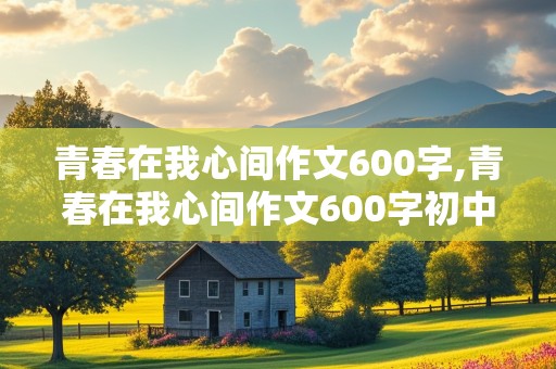 青春在我心间作文600字,青春在我心间作文600字初中