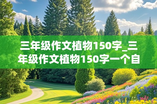 三年级作文植物150字_三年级作文植物150字一个自然段