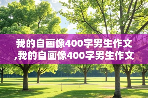 我的自画像400字男生作文,我的自画像400字男生作文优秀