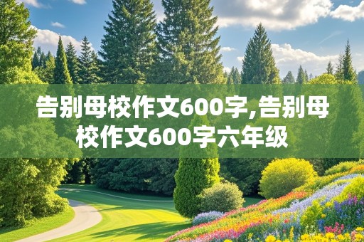 告别母校作文600字,告别母校作文600字六年级