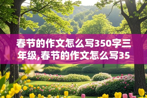 春节的作文怎么写350字三年级,春节的作文怎么写350字三年级下册