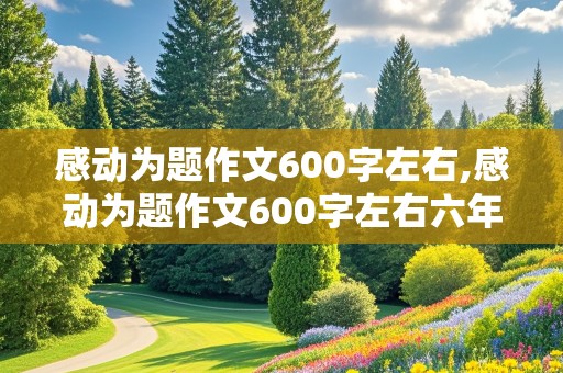 感动为题作文600字左右,感动为题作文600字左右六年级